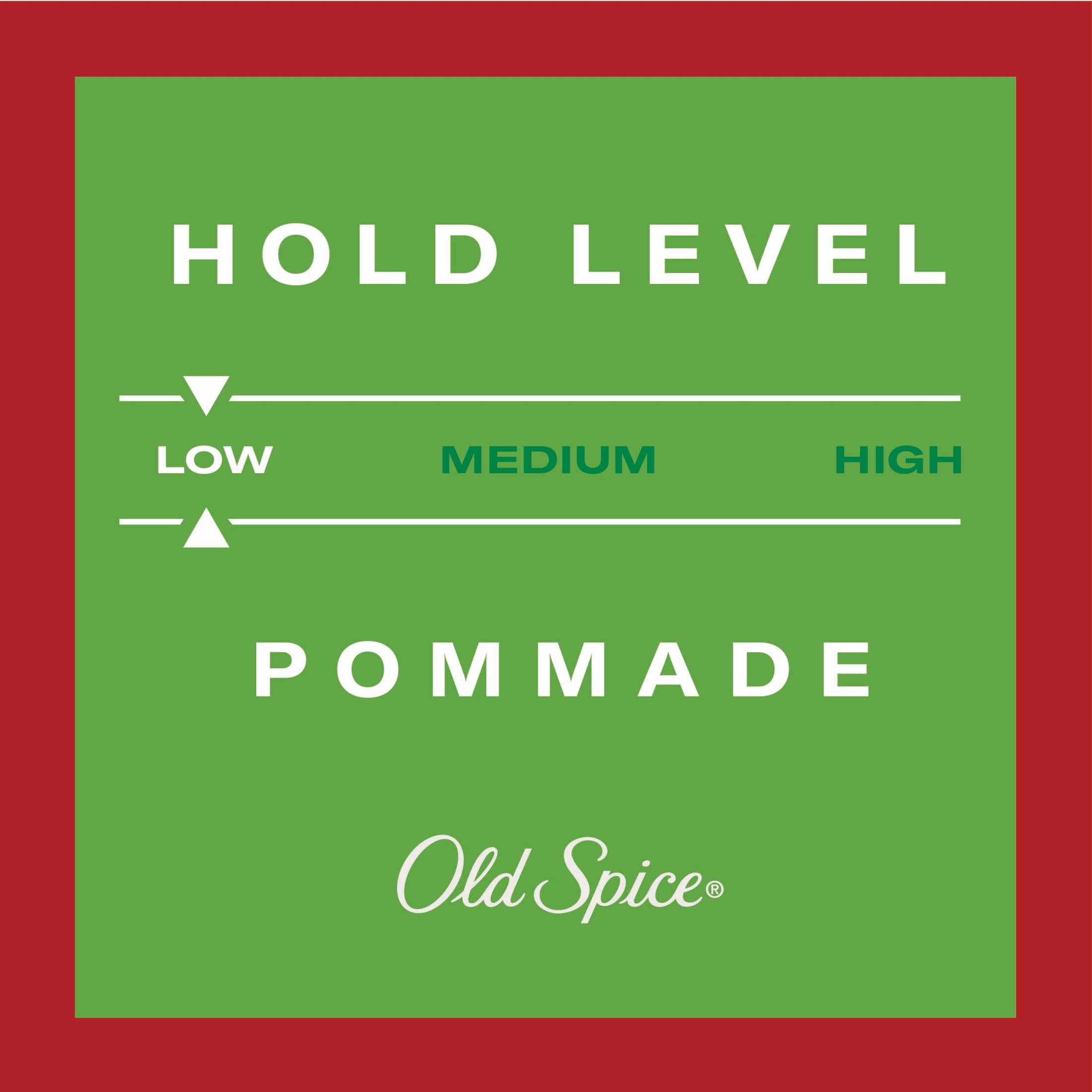 (3 pack) Old Spice Fiji Hair Styling Pomade for Men, Loose Hold, Low Shine, 2.22 oz