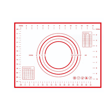 ACDANC Silicone Baking Mat,Flexible Pastry Mat,Efficient Baking Mat