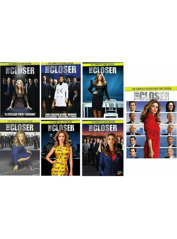 The Closer: The Complete Series Seasons 1-7 (DVD, 28-Disc Set)