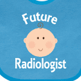 thumbnail image 4 of Inktastic Future Radiologist Occupation Boys or Girls Baby Bib, 4 of 4
