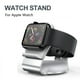 thumbnail image 4 of Soporte Del Cargador Soporte de cargador de reloj de aleación de aluminio antideslizante para Apple Watch (plateado), 4 of 4