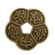 thumbnail image 1 of Moneda de cobre plateado Feng Shui Moneda de cobre de cobre, 1 of 9