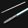 thumbnail image 2 of Espada luminosa RGB de 7/10 colores que cambia de color, espada luminosa expandible recargable de metal con sonido, juguete de cosplay para niños, regalo de Halloween y Navidad, 2 of 10
