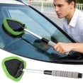 thumbnail image 1 of Windshield Cleaning Tool Car Interior Detail Cleaning Kit With Expandable Handle And 1 Reusable Fiber Car Glass Rain Brush Kit, 1 of 9