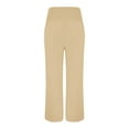 thumbnail image 5 of Casual Pants for Women 2025 Loose Fit Elastic High Waist Wide Leg Palazzo Pants with Pockets Summer Beach Trousers, 5 of 8