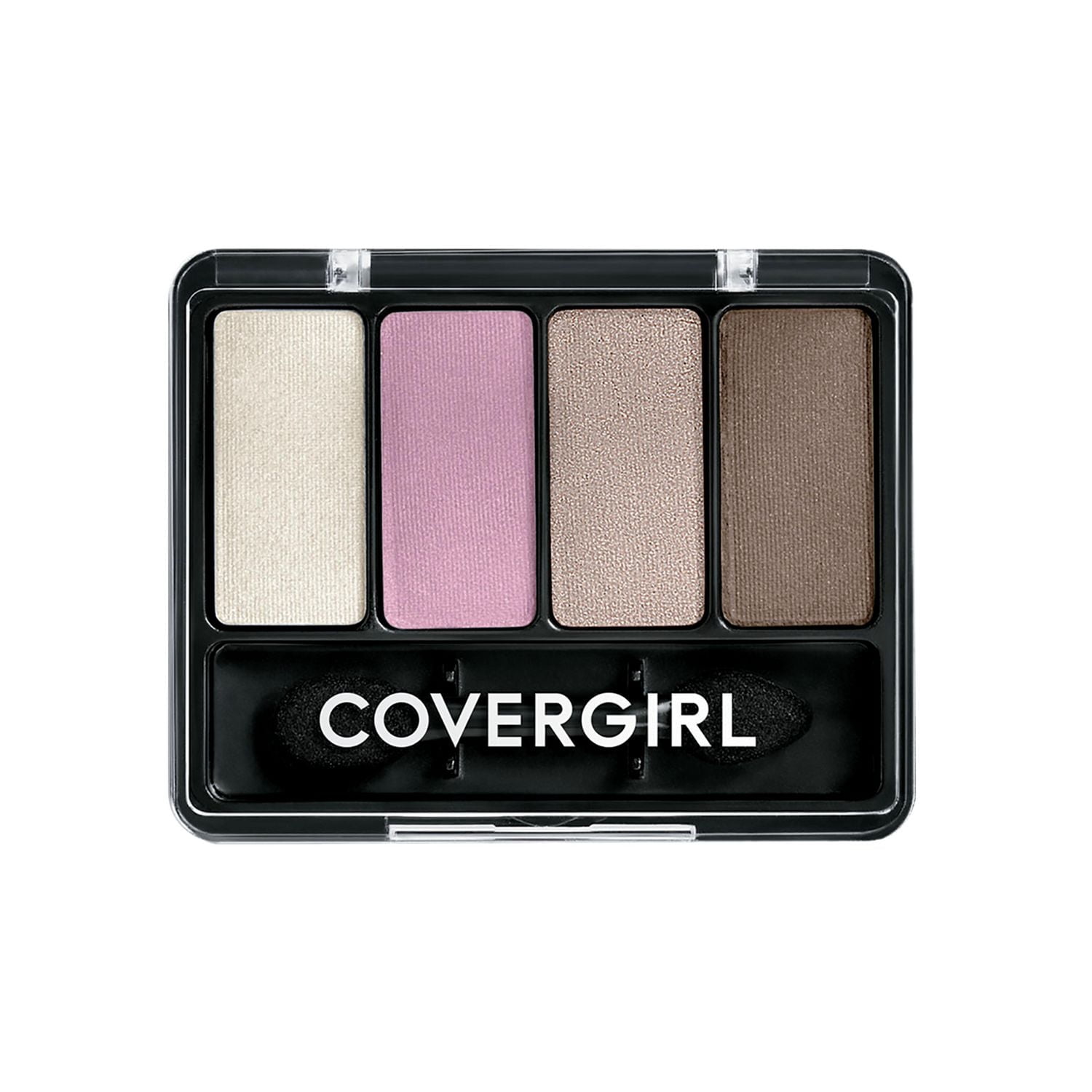COVERGIRL Eye Enhancers 4-Kit Eyeshadow, Silky, Sheer Formula, Double Ended Applicator, 100% Cruelty-free