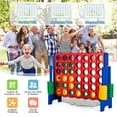 thumbnail image 3 of Giant Connect 4 Game Set – 4-in-a-Row with Quick-Release Levers & Mesh Pocket – Indoor/Outdoor Play, 3 of 6