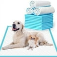 thumbnail image 5 of Large Pet Pee Pads, Extra Absorbent Large Dog Training Puppy Pad Train Leak-Proof Puppy Dogs Cats Rabbits Bunnies Blue, White, 5 of 6