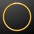 thumbnail image 3 of FlashingBlinkyLights 50 22" Premium Glow Stick Necklaces in Orange, 3 of 4