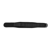 Athletic Works Weight Lifting Belt S/M Black Durable Nylon Back Support Adjustable Great For Weightlifters, Wrestlers