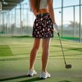 thumbnail image 4 of Pzuqiu Christmas Candy Womens Golf Skirts Built in Shorts Pockets High Waisted,A Line,Build in Shorts,with Pockets,Lightweight,for Running Tennis Golf Workout Sports, 4 of 7