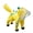 Light Yellow5, variant on Full Coverage 4-Leg Waterproof Dog Raincoat, Hooded Pet Rain Jacket with Reflective Strips and Leash Hole for Small Dogs Outdoor Walking(Sky Blue,XS)
