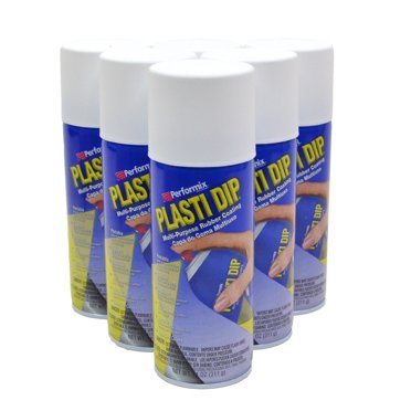 4-Pack Plasti Dip Rubber Coating Spray - Multi-Purpose Black 11oz Aerosol Cans