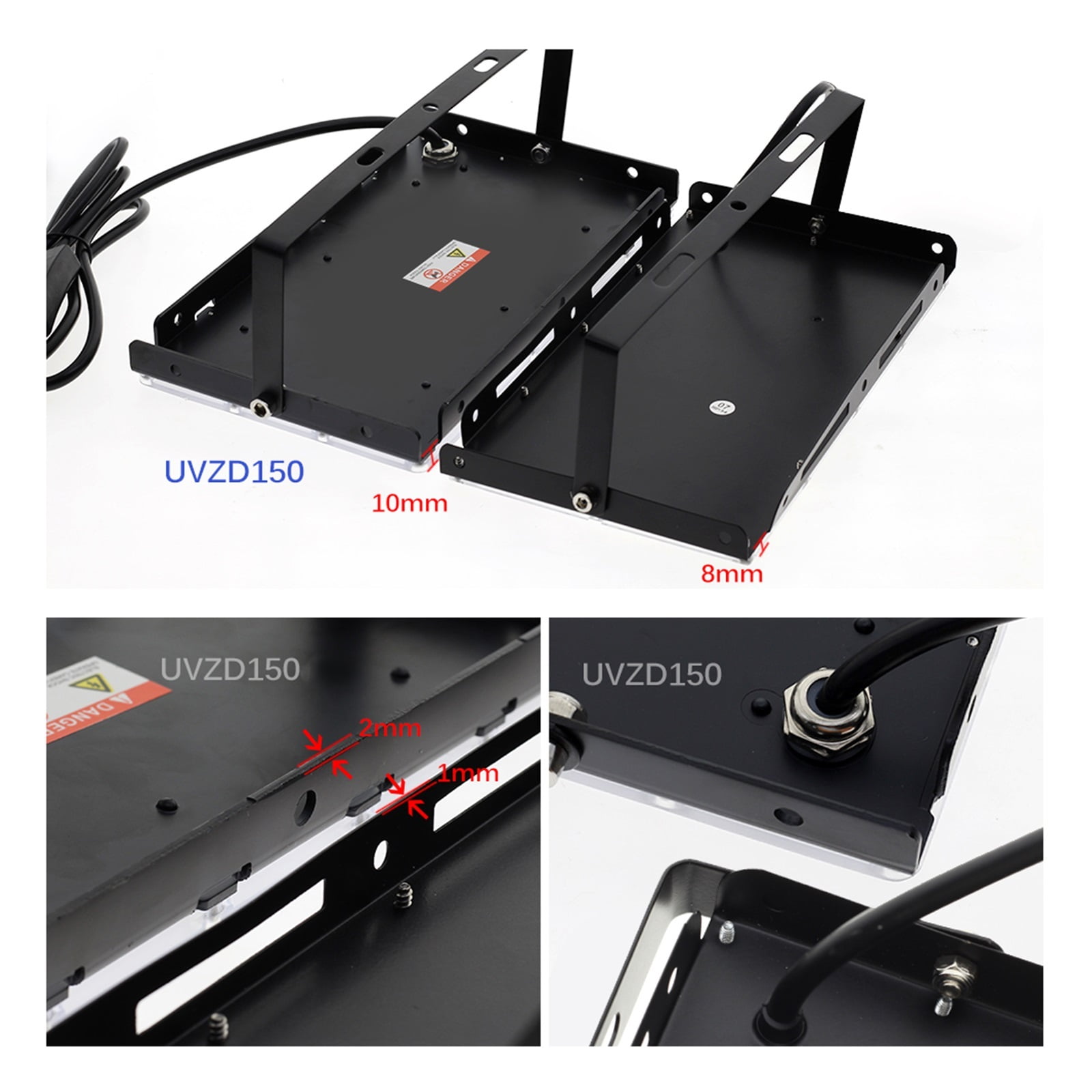 50W 100W 150W UV Flood Light 395nm 400nm Ultraviolet Fluorescent Sta Lamp For Bar Dance Party Blacklight