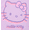 Hello Kitty Lilac, variant on Garfield Toddler Graphic Crewneck Tee with Short Sleeves, Sizes 12M-5T