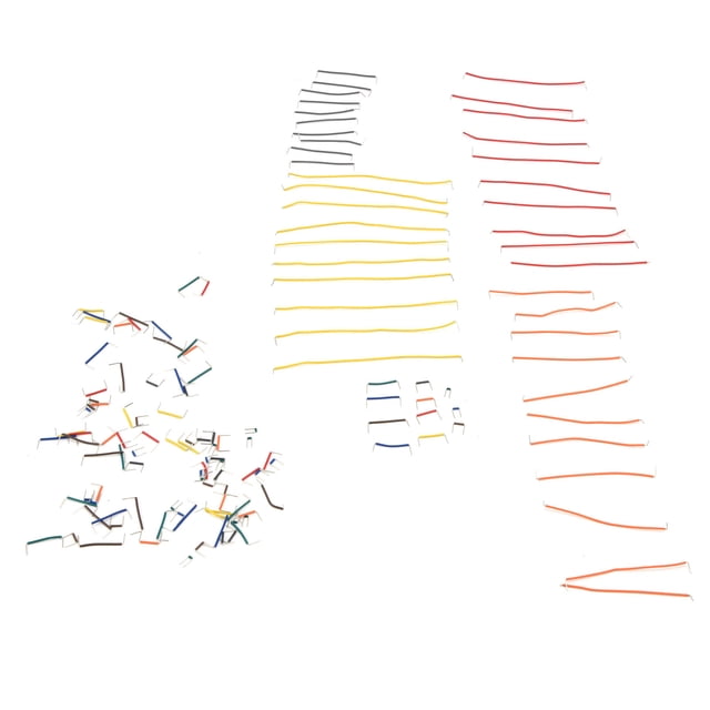 U Shaped Jumper Wires,140Pcs Jumper Wire Kit Pin Expansion Wire Breadboard Jumper High-Precision Functionality