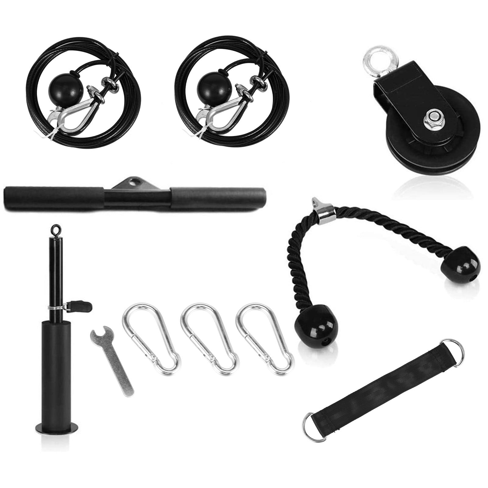 Triceps Trainer High Pulldown Gantry Pulley Home Fitness Equipment for