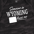 thumbnail image 4 of Inktastic Someone in Wyoming Loves Me Boys or Girls Baby Bodysuit, 4 of 5