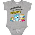 thumbnail image 3 of Inktastic No Such Thing as Too Many Books with Cute Owl Boys or Girls Baby Bodysuit, 3 of 5