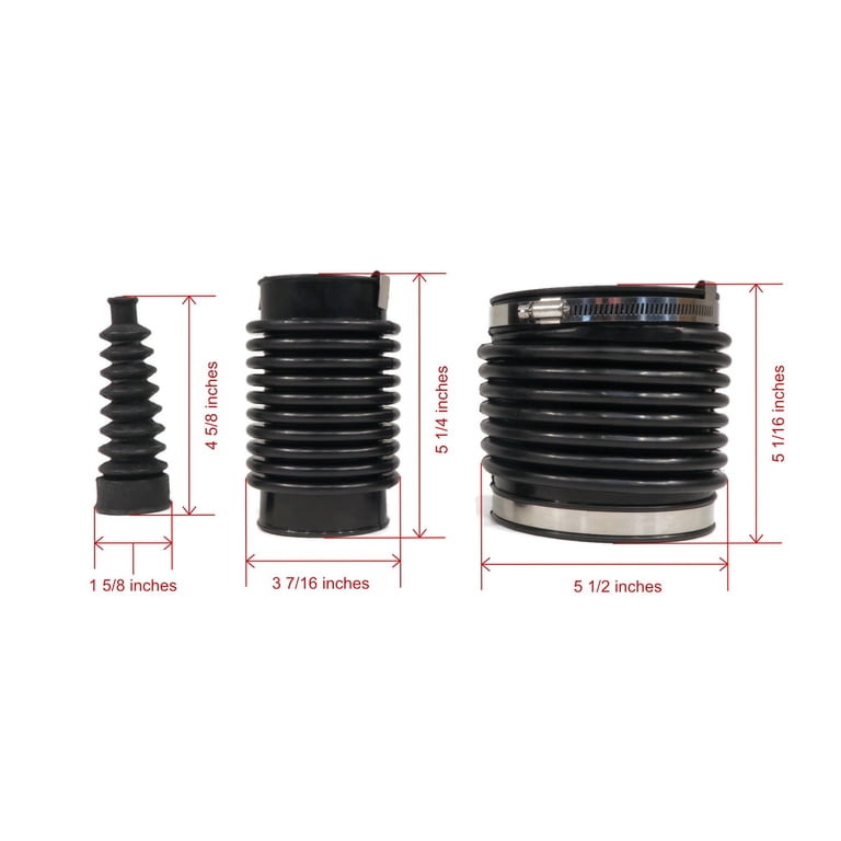 The ROP Shop Alpha 1 Bellows Repair Kit for Sierra 18-2751, 182751