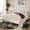 White, variant on Sha Cerlin Queen Bed Frame with Vintage Headboard, Heavy Duty Metal Platform Bed Frame, 12.4" Under-Bed Storage, No Box Spring Needed, Antique Bronze