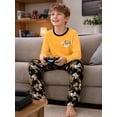 thumbnail image 2 of Beezizac Boys 2‑Piece Crew Neck Long Sleeve Pajama Set, Game Controller Graphic Kids Sleepwear Size 12, 2 of 7