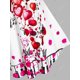 thumbnail image 4 of Camiseta de impresión de corazón Rosegal  Camisetas tallas grandes, 4 of 5
