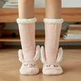 thumbnail image 1 of Dyfzdhu Women Cartoon Floor Socks Thickened Warm Sleep Socks Slippers Socks, 1 of 6
