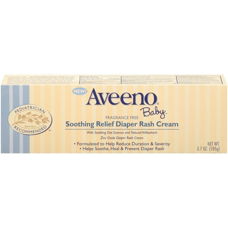 AVEENO Baby Soothing Relief Diaper Rash Cream 3.70 oz