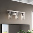 C Cattleya 3-Light Vanity Wall Sconce,Bathroom Vanity Lights Brushed ...