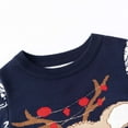 thumbnail image 5 of Gubotare Toddler Baby Christmas Sweater Boys Crewneck Long Sleeve Pullover Sweaters Knitted Sweater Tops Size 4T 5T (Blue,4-5 Years), 5 of 8