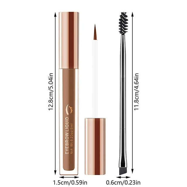 Crema para cejas HUOGUO, teñido líquido de 4 colores, impermeable
