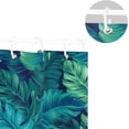 thumbnail image 5 of FREEAMG Palm Leaf Shower Curtain Waterproof Fabric Bath Curtain with Hooks for Bathtub Bathroom Decor, 60 x 72 Inch, 5 of 6