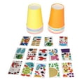 thumbnail image 1 of Gobelets en Papier DIY, Gobelets en Papier Multicolores Forme Mignonne Fait Main DIY pour Fête, 1 of 8