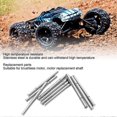 thumbnail image 4 of 2024-10 PCS RC Car Brushless Motor Shaft Replacement Motor Shaft with 1 Flat Position for Model Airplane Boat 4x55mm, 4 of 5