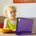 thumbnail image 5 of Allytech Galaxy Tab A7 Lite 8.7-inch Case for Kids, With PET Screen Protector Shockproof Convertible Handle Stand Kids Friendly Case Cover for Samsung Galaxy Tab A7 Lite 8.7" 2021 SM-T220 T225, Purple, 5 of 8