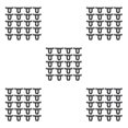 thumbnail image 3 of kurtrusly 20pieces Waterproof Solar Panel Drainage Clips For Easy Installation Save Time And Energy Polymer 35mm 5Set, 3 of 6