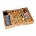thumbnail image 3 of Cajón Para Cubiertos Ajustable, Compartimento Con Cuchillo Y Tenedor, Almacenamiento De Cubiertos Expandible, Para Cubiertos, Utensilios Para Servir, Almacenamiento Multiusos, 3 of 8