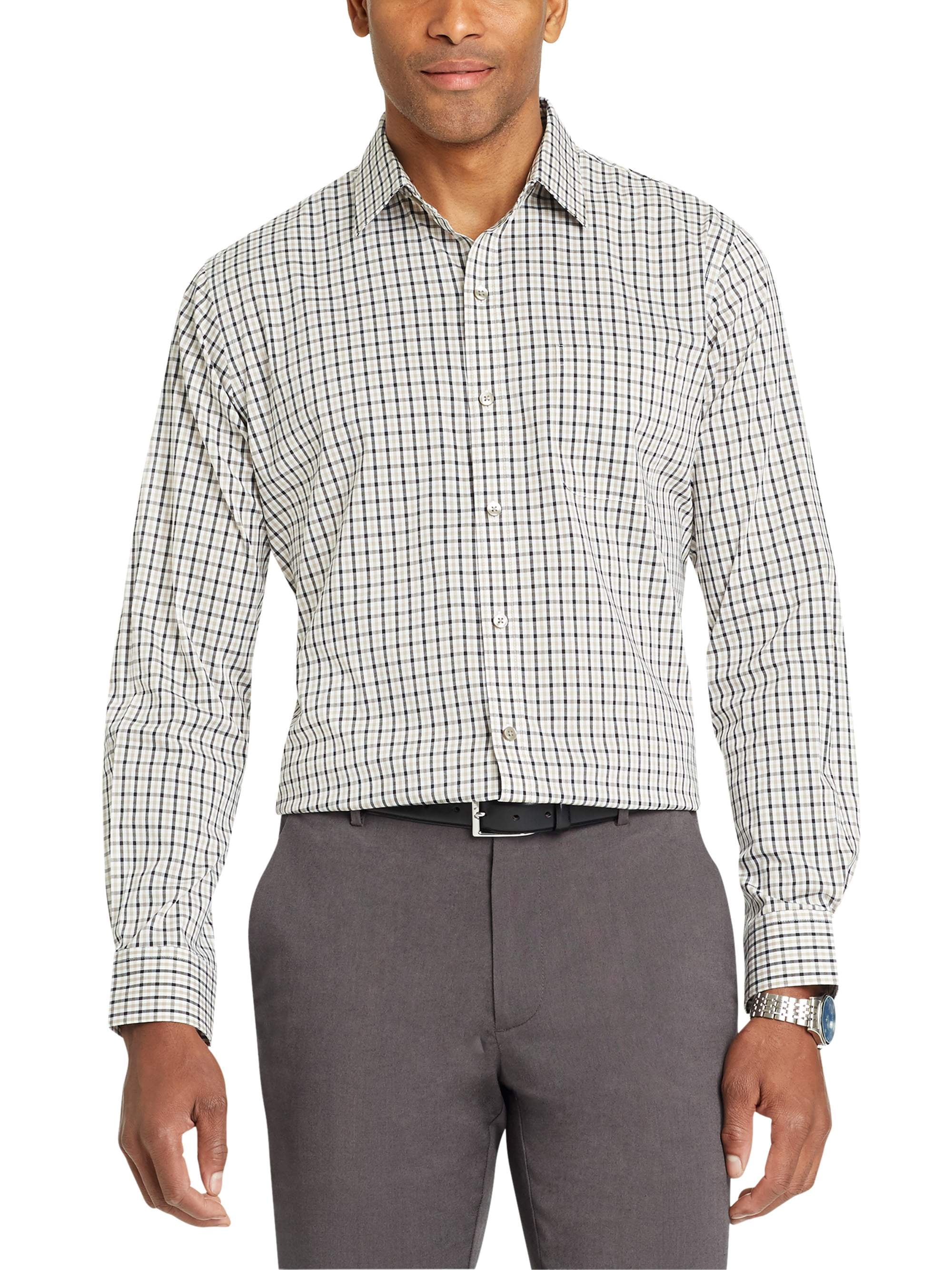 Van Heusen Men's Traveler Long Sleeve Non Iron Shirt