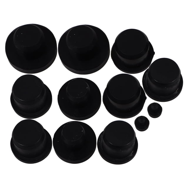 12 Uds tapones de silicona tapones reutilizables para botellas de pimienta tapones para botellas de vidrio Mini tapones