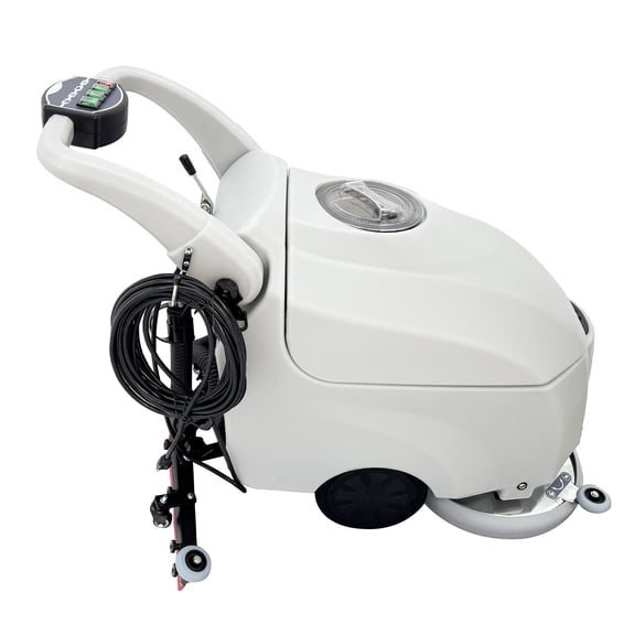 Commercial Auto Floor Scrubber Machine Floor Washing Brushing Machine with 16.3" Brush