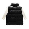 thumbnail image 5 of OGLCCG Kids Boys Puffer Vests Full Zip Stand Collar Sleeveless Puffy Jackets Lightweight Winter Warm Down Coats with Pockets 4-13 Years, 5 of 5