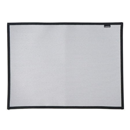 

Barbecue Fireproof Mat Portable Camping Heat Insulation Pad Suitable for Camping Climbing 60x53cm