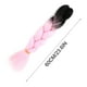 thumbnail image 4 of Xihbxyly Extensiones de Cabello Trenzado de 24 Pulgadas, Fibra Sintética de Alta Temperatura, Cabello Trenzado Preestirado, Liviano y Cómodo, Ideal para Trenzas y Pelucas, Peinados de Bricolaje, Fies, 4 of 4