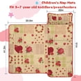 thumbnail image 5 of Pioneer Flower Floral Print Pattern Toddler Nap Mats for Kids Preschool,Sleeping Mat Bag or Kids,Toddler Sleeping Bag,Toddler Nap Mat or Daycare, 5 of 6