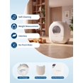 thumbnail image 7 of Automatic Litter Box, Smart Self-Cleaning Cat Litter Box with Odor Control, Safety Sensors, 76L Drum, 13L Waste Bin and Tuya App Control for Cats 3.3–28 lb, 7 of 7