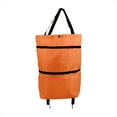 thumbnail image 2 of Tool bag Shopping Trolley Bag Portable Multifunction Folable Tote Bag Shopping Cart Reusable Grocery Bags With Wheels Rolling Grocery Cart, 2 of 4