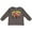 Charcoal, variant on Inktastic Monster Truck Little Bro Boys Long Sleeve Toddler T-Shirt