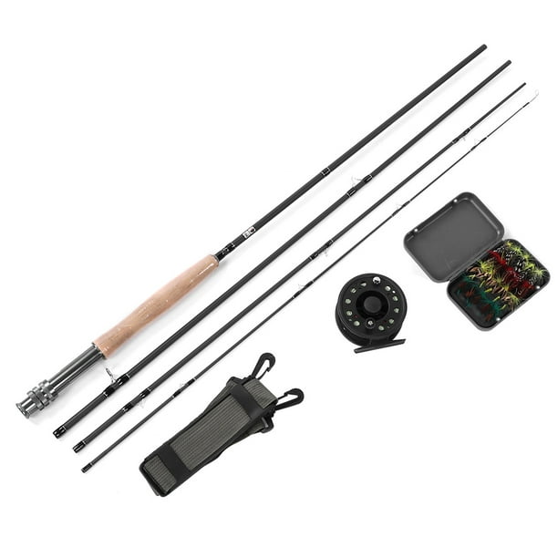 Estink Fishing Pole Set, Sturdy Durable 82x20x5cm Fly Fishing Rod, For Luring Fish Knapsacking Fishing Lover Sea/ Water