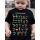 thumbnail image 1 of Boys' Summer Dinosaur Alphabet Tee - Cute & Casual Short Sleeve T-Shirt with Letter Prints, Cotton, 1 of 6